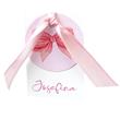 Tarjetitas dobles con cinta Coquette 16u Pers