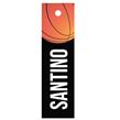 Tarjetas largas con cinta Basquet 20u Pers