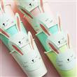 Vaso aplique Conejito pastel 6u