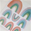 Vinilos de pared Pastel rainbow 8u