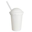 Vaso milk shake sorbete blanco