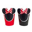 Vaso aplique Minnie roja 6u
