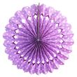Roseta grande lunares lila 50cm