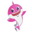 Adorno reversible gde Baby Shark. Elegi color