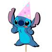 Pinche para torta bonete Stitch