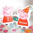 Carpita cartel Peppa Pig con forma 2u Pers