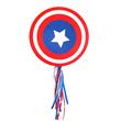 Pinche para torta Capitan America con cintas