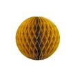 Esfera panal chico 18cm dorado