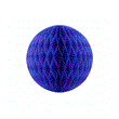 Esfera panal chico 18cm azul