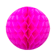 Esfera panal mediano 25cm fucsia