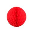 Esfera panal chico 18cm rojo