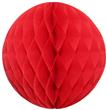 Esfera panal grande 33cm rojo