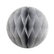 Esfera panal chico 18cm plateado