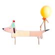 Pinche para torta Salchicha con globo