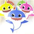 Adorno reversible gde Baby Shark. Elegi color