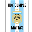 Afiche Pers. Futbol AFA
