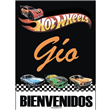 Afiche Pers. Hot Wheels