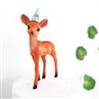Adorno felpa Bambi con bonete