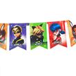 Banderín articulado Miraculous Ladybug