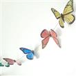 Banderín troquelado Mariposas