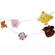 Banderín troquelado animalitos de Granja