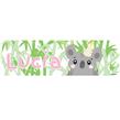 Banner de papel Koala. Pers.