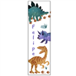 Banner de papel Dinosaurus blue Vertical Pers.