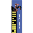 Banner de papel Hombre Araña Vertical Pers.
