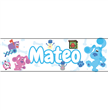 Banner de papel Las pistas de Blue Pers