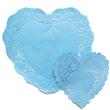 Blondas corazon celeste 15 cm20u