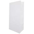 Bolsa con base lisa blanca 10u