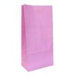 Bolsa con base lisa rosa 10u