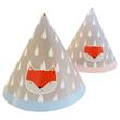 Bonete party Little Fox Rosa o celeste