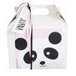 Cajita Feliz Panda (celeste/rosa). Pers