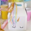 Cajita Feliz Unicornio con cintas. Pers