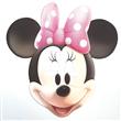Careta de cartón Minnie 6u
