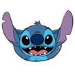 Careta de cartón Stitch10u