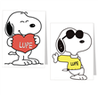 Carpita cartel Snoopy 2u Pers