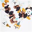 Confetti formitas Dogs blue 20u