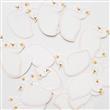 Confetti formitas cisne 20u