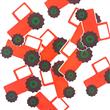 Confetti formitas Tractor 20u