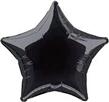 Globo estrella negro 45cm