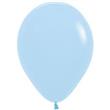 Globos lisos pastel celestes 10u