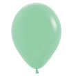 Globos lisos pastel verde agua 10u