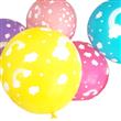 Globos nubes y arco iris 10u