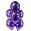 Globos lisos chrome violeta 6u