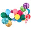 Arco de Globos Deco pared. Nube Candys