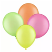 Globos lisos Neon Fluo 10u