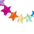 Guirnalda estrellas multicolor
