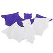 Guirnalda murciélagos violetas y blancos 2u